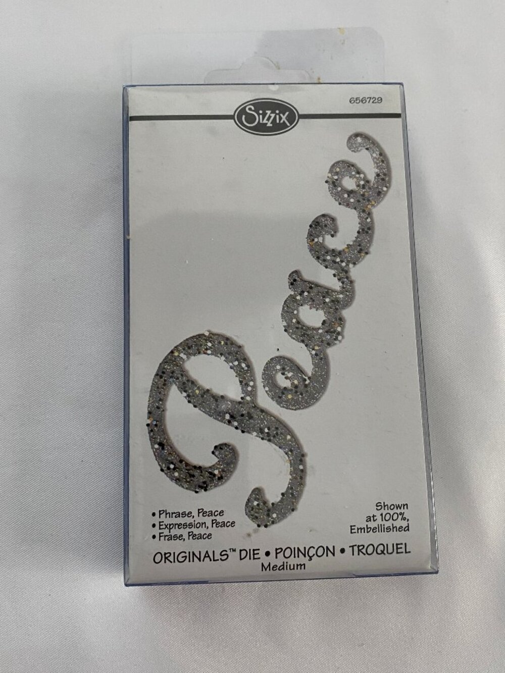 Sizzix Originals Peace Medium Cutting Die 656729 Rachel Bright